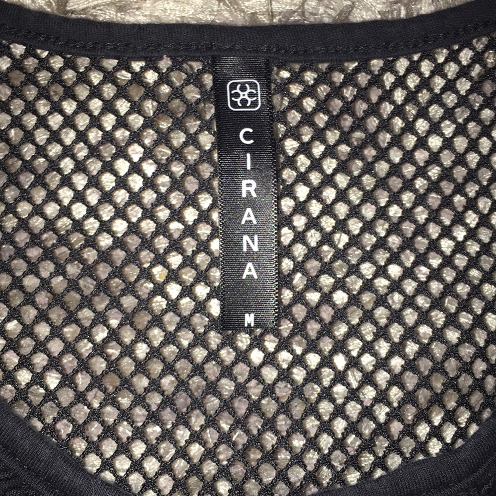 Black Patterned Top - image 2